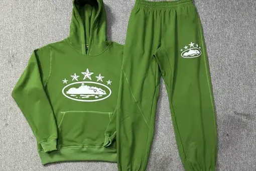 Corteiz 5Starz Tracksuit Green