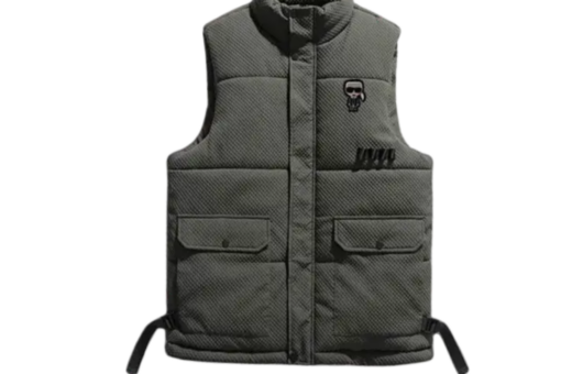Fendi Puffer Vest Olive