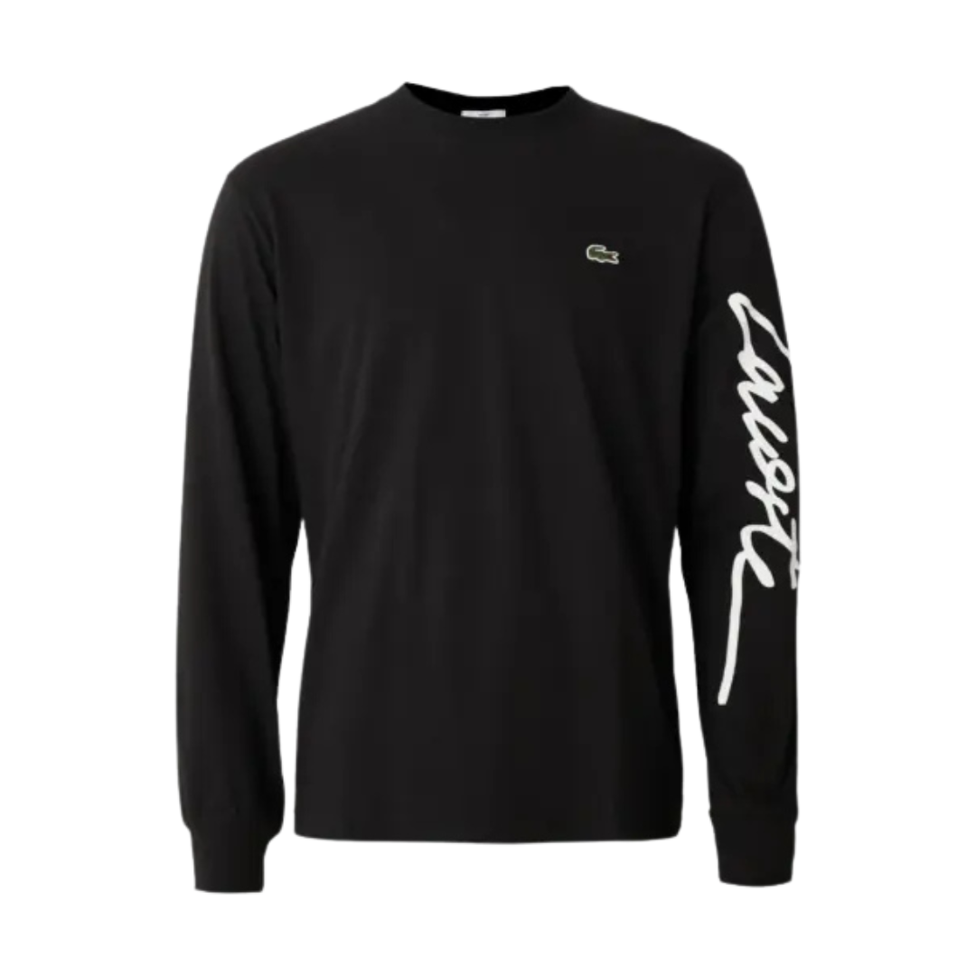 Lacoste UNISEX Long Sleeved Shirt Black 2026 | Drip Kickz Lacoste UNISEX Long Sleeved Shirt Black