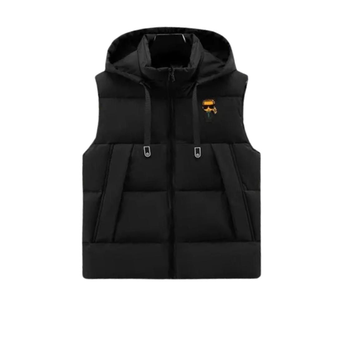 Fendi Down Vest Black 2026 | Drip Kickz Fendi Down Vest Black