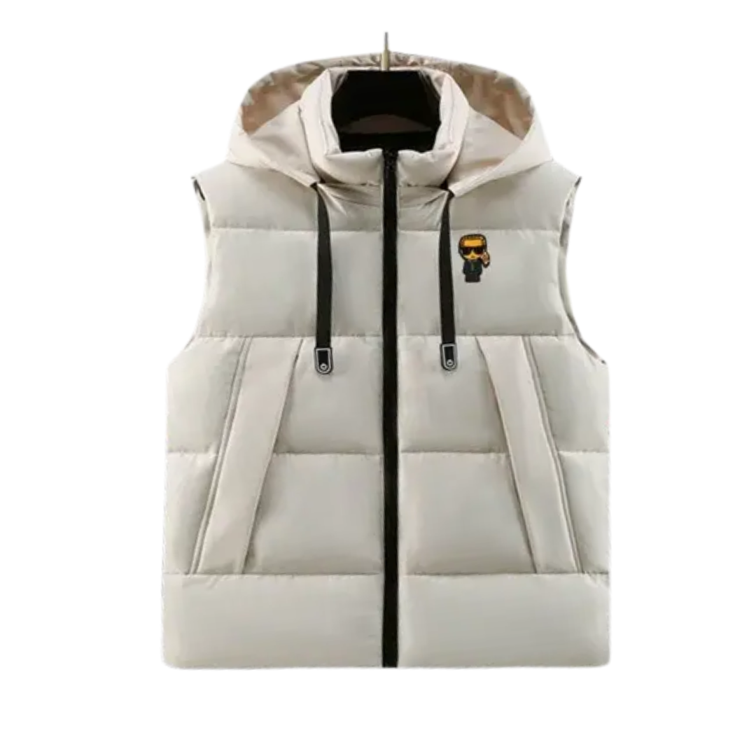 Fendi Down Vest White 2026 | Drip Kickz Fendi Down Vest White
