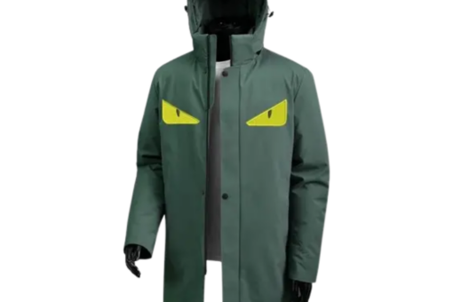 Fendi Monster Eyes Down Jacket Green