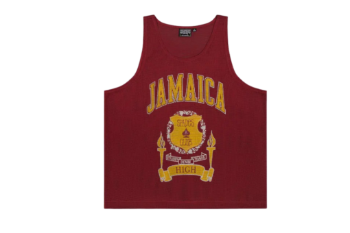 Denim Tears Men’s Stussy Mesh Tank Cardinal