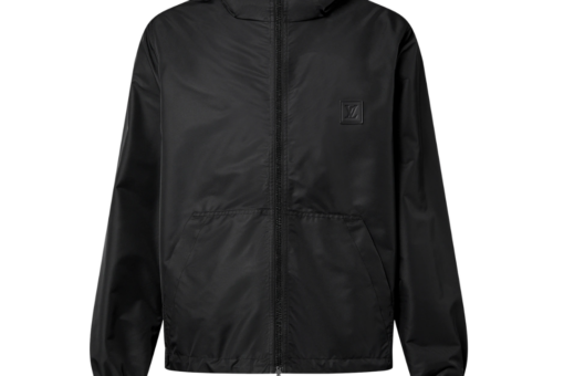 LV Monogram Reversible Windbreaker Black