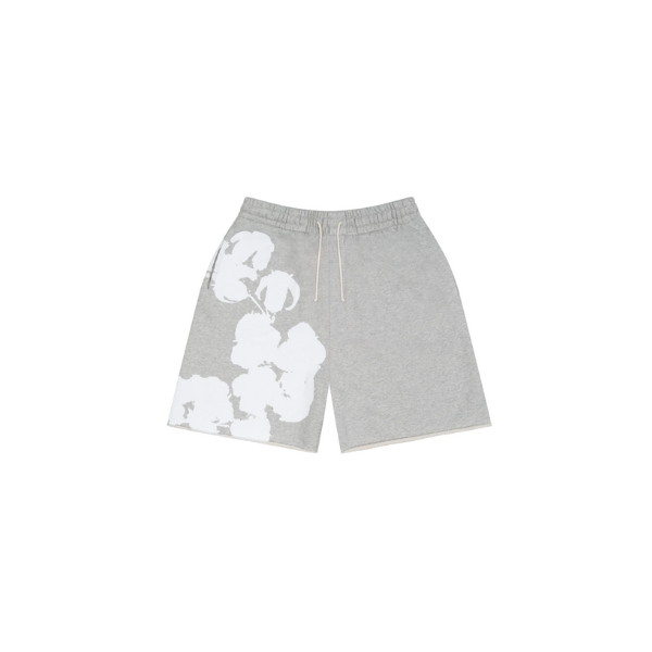 Denim Tears Biggie Cotton Wreath Sweat Shorts Grey 2026 | Drip Kickz Denim Tears Biggie Cotton Wreath Sweat Shorts Grey