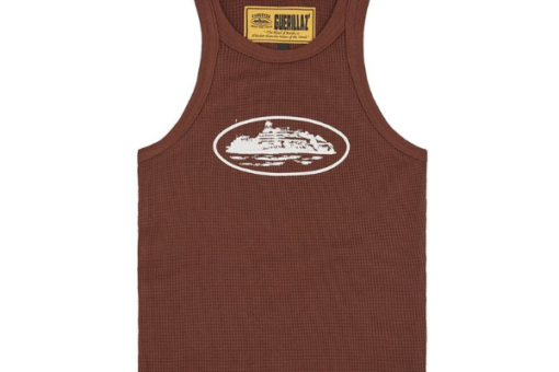 Corteiz Alcatraz Tank Top ‘Brown’