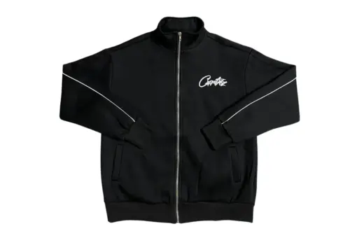 Corteiz Alcatraz Reflective Jacket Black