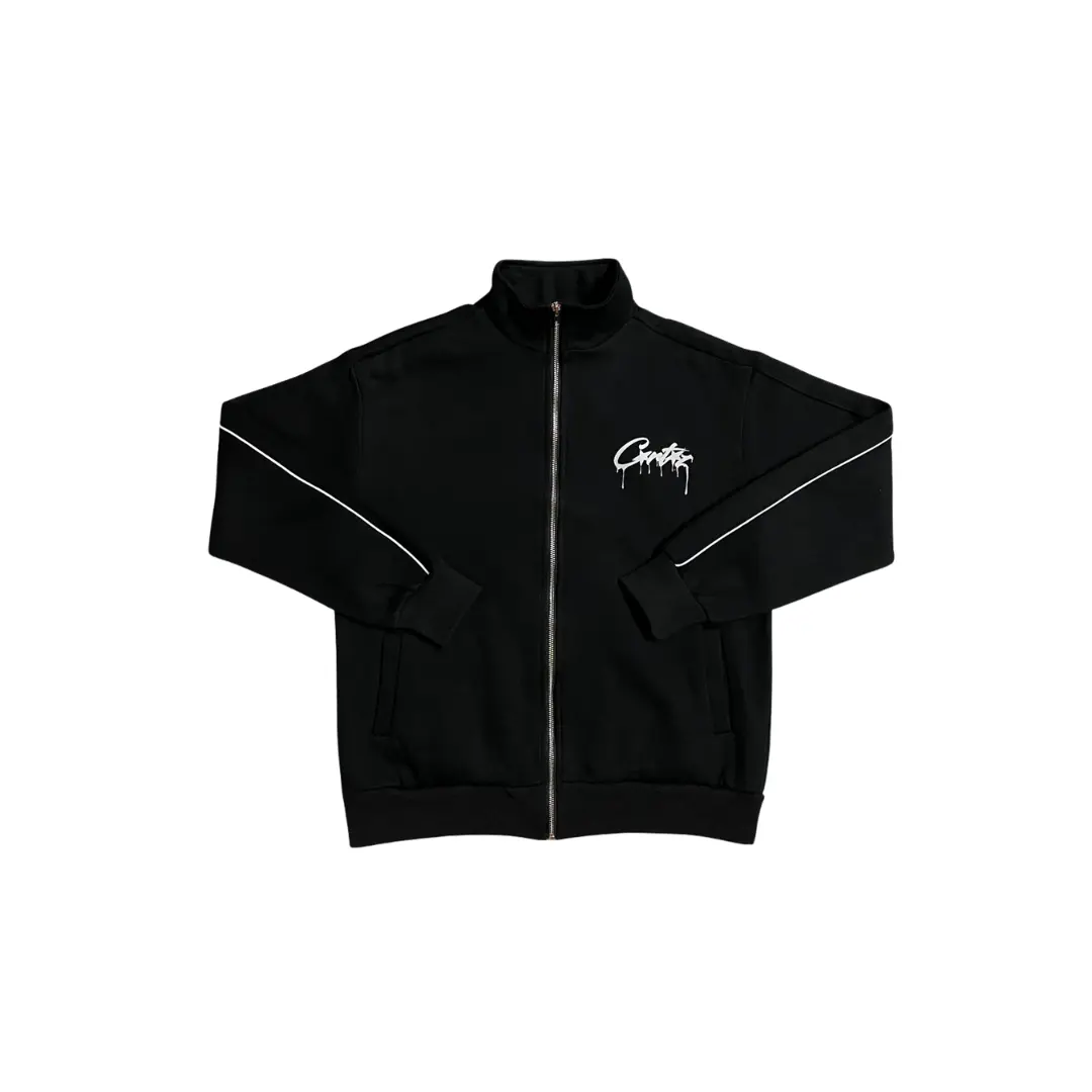 Corteiz Alcatraz Reflective Jacket Black 2026 | Drip Kickz Corteiz Alcatraz Reflective Jacket Black