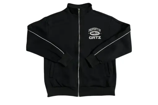Corteiz Alcatraz Reflective Jacket Black