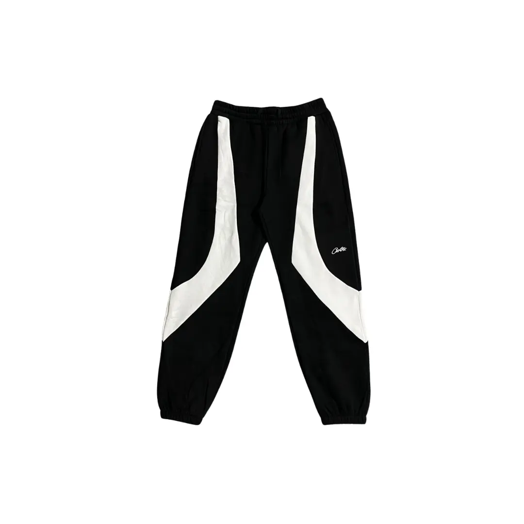 Corteiz Vertigo Shuku Pant Black White 2026 | Drip Kickz Corteiz Vertigo Shuku Pant Black White