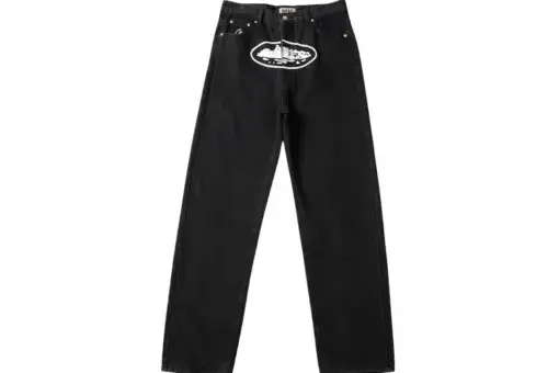Corteiz Alcatraz C Star Denim Jeans Black