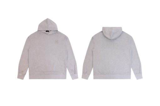 Amiri Hoodie Washed Gray
