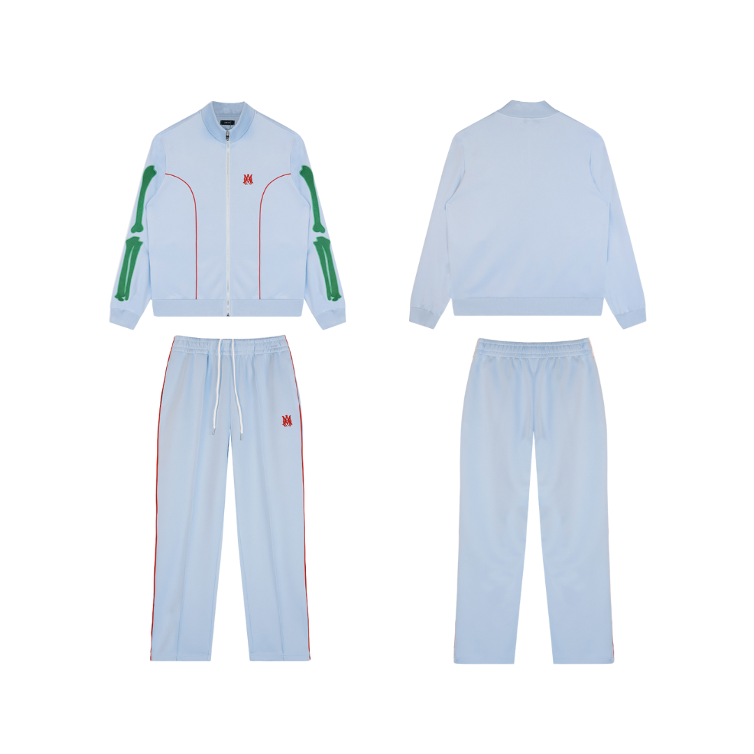 Amiri Sportswear Tracksuit Baby Light Blue 2026 | Drip Kickz Amiri Sportswear Tracksuit Baby Light Blue - Image 2