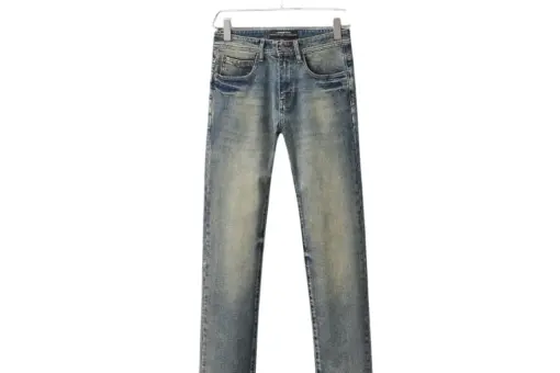 Amiri Varsity Jeans Light White With Blue - 30