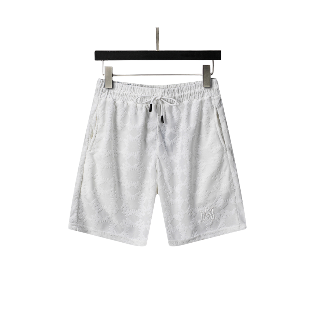 Amiri Towel Jacquard Casual Shorts White 2026 | Drip Kickz Amiri Towel Jacquard Casual Shorts White