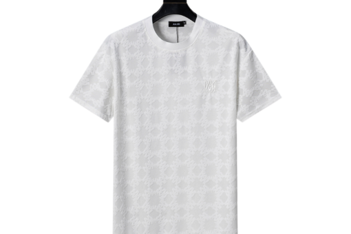 Amiri Terry Cloth Jacquard T Shirt White
