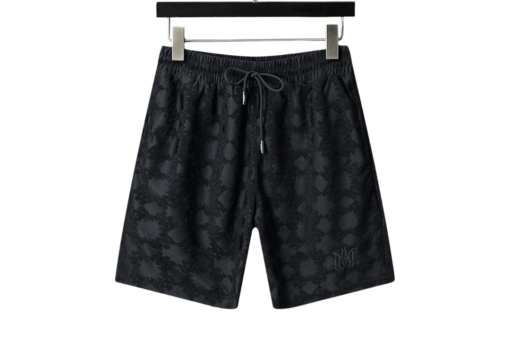 Amiri Short Copacabana Jacquard Black