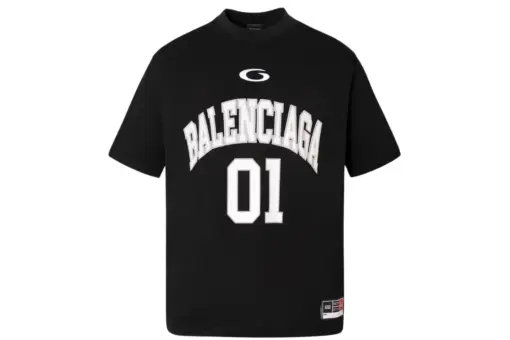 Balenciaga Basketball Oversized T Shirt Black