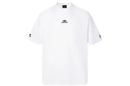 Balenciaga Oversized Short Sleeve T Shirt White