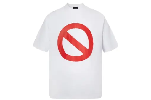 Balenciaga Music Oversized BFRND Inside Out T Shirt White