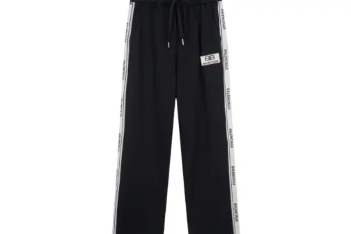 Balenciaga Pants Black White M1 - L