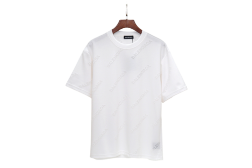Balenciaga Oversized All White T Shirt