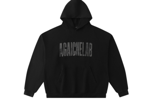 Balenciaga Hoodie Black With Monogram