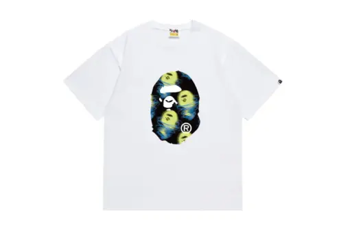 BAPE Ape Monogram T Shirt White