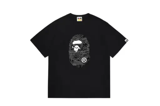 BAPE A Bathing Ape T Shirt Black M1
