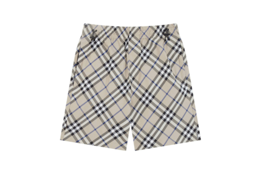Burberry Check Black Shade Harrington Shorts