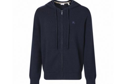 Burberry Zipper Jacket Hoodie Black