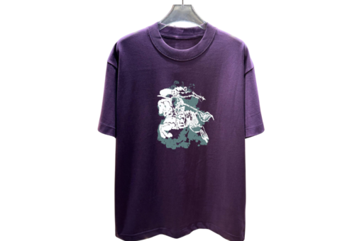 Burberry Philipp Plein SS Tattoo T Shirt Purple