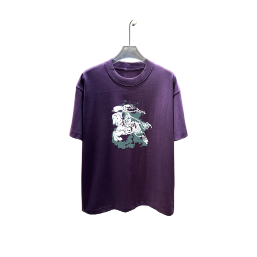 Burberry Philipp Plein SS Tattoo T Shirt Purple 2026 | Drip Kickz Burberry Philipp Plein SS Tattoo T Shirt Purple