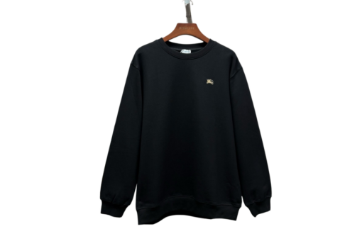 Burberry Sweater Black With Monogram