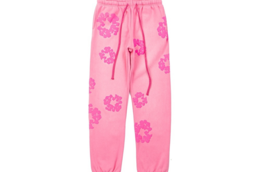 Denim Tears Pink Sweatpant Floral Print