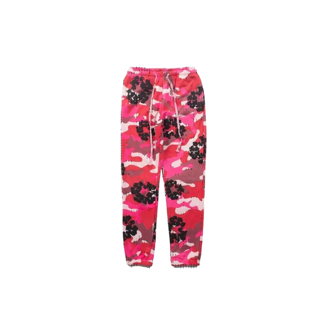 Denim Tears Baby Pink Sweatpant Floral Print 2026 | Drip Kickz Denim Tears Baby Pink Sweatpant Floral Print