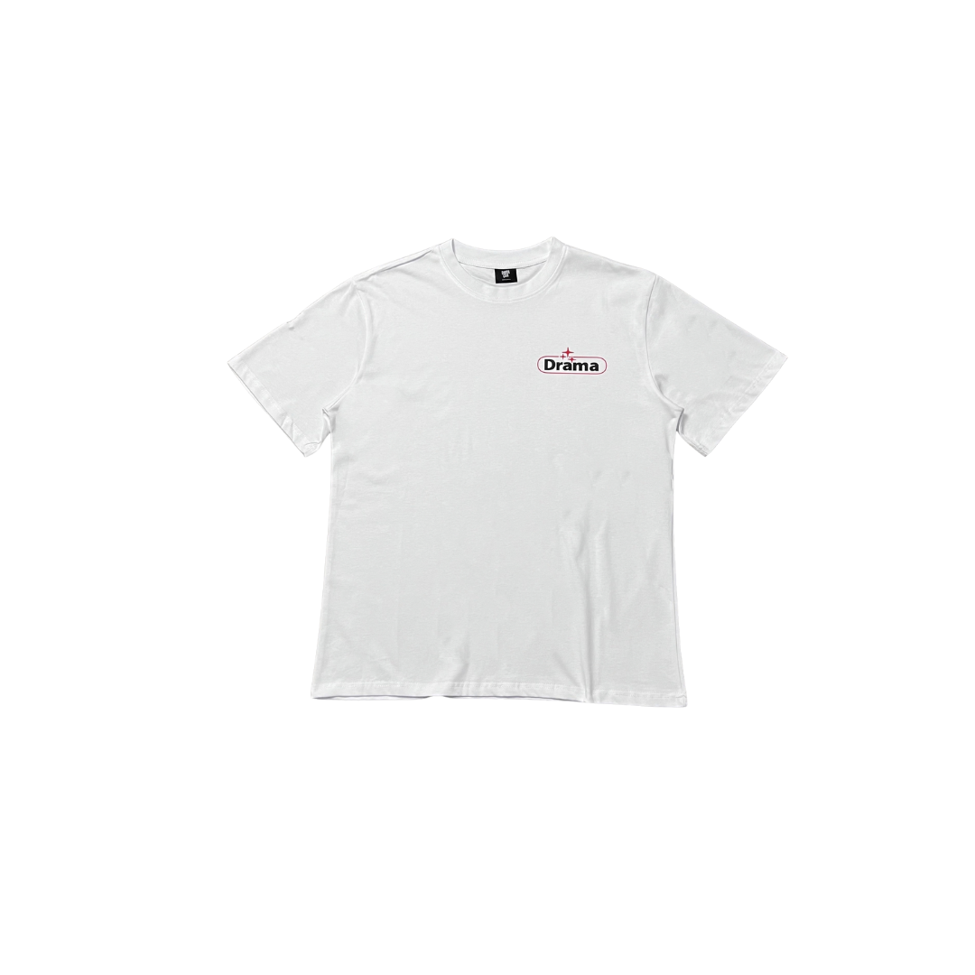 Denim Tears Drama Logo T Shirt White 2026 | Drip Kickz Denim Tears Drama Logo T Shirt White