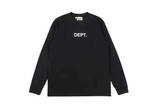 Gallery Dept. Sweater Black With Black Logo In The Middle