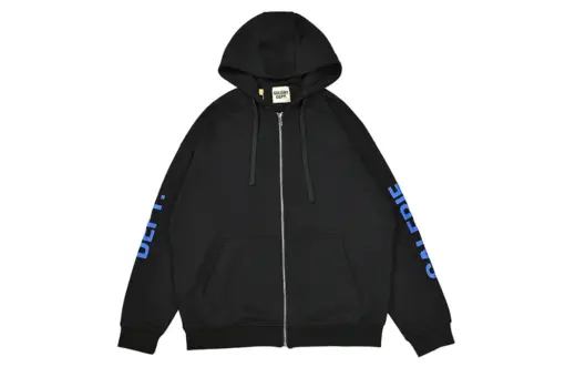 Gallery Dept. Zip Up Hoodie Black