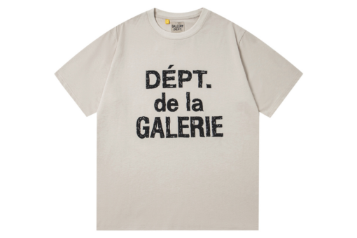 GALLERY DEPT. Dept De La Galerie Printed Classic T Shirt Off White