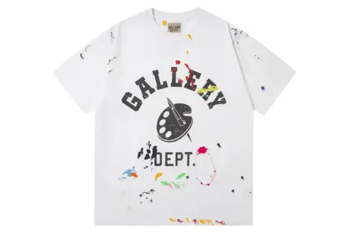 GALLERY DEPT. Printed Design T Shirt White