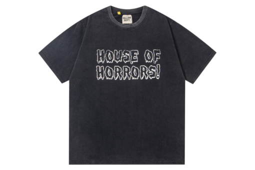 GALLERY DEPT. Horrors T Shirt Vintage Black Cotton