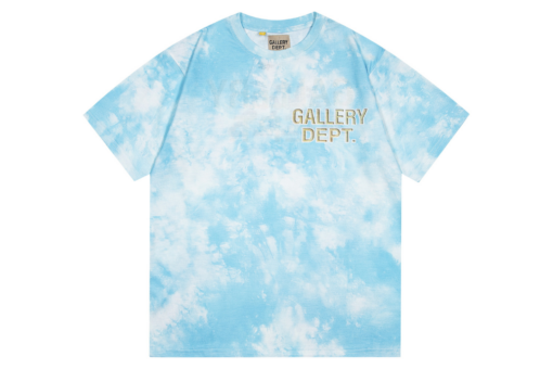 GALLERY DEPT. T Shirt Souvenir Baby Blue Tie Dye