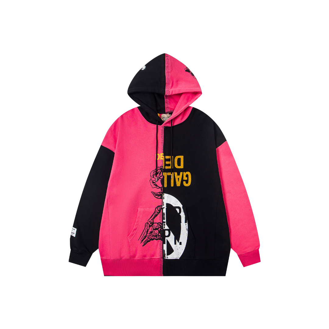 Gallery Dept. Retouche Two Faced Hoodie Black And Purple 2026 | Drip Kickz Gallery Dept. Retouche Two Faced Hoodie Black And Purple