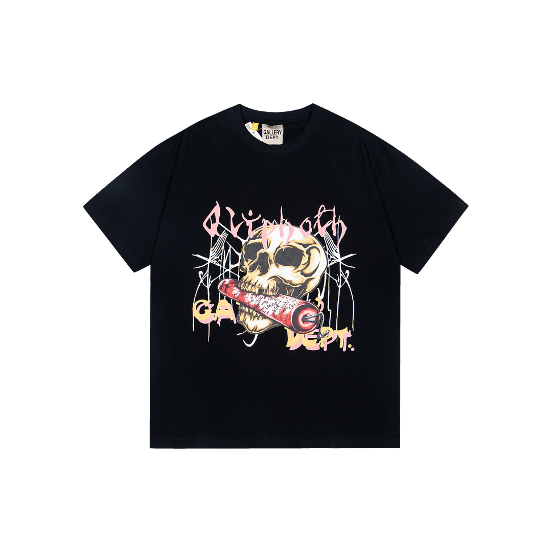 GALLERY DEPT. Tokyo Souvenir Skull Design T Shirt Black 2026 | Drip Kickz GALLERY DEPT. Tokyo Souvenir Skull Design T Shirt Black
