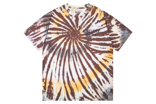 GALLERY DEPT. Tokyo Souvenir Classic Tie Dye Pattern Brown
