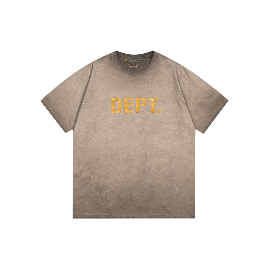 GALLERY DEPT. Dept Monogram T Shirt Light Brown 2026 | Drip Kickz GALLERY DEPT. Dept Monogram T Shirt Light Brown