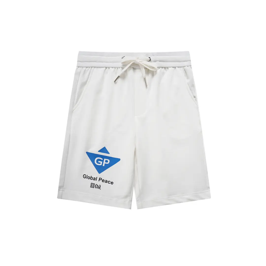 Givenchy White Short With Blue Logo Monogram 2026 | Drip Kickz Givenchy White Short With Blue Logo Monogram