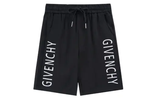 Givenchy Black Short With Logo