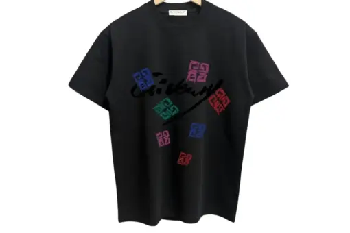 Givenchy Black T-Shirt With Design